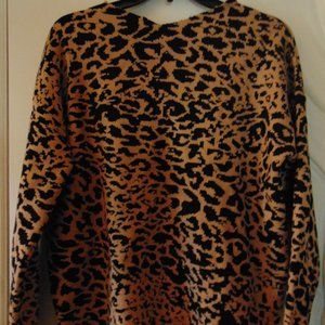 Cheeta Print Long Sleeve Shirt
